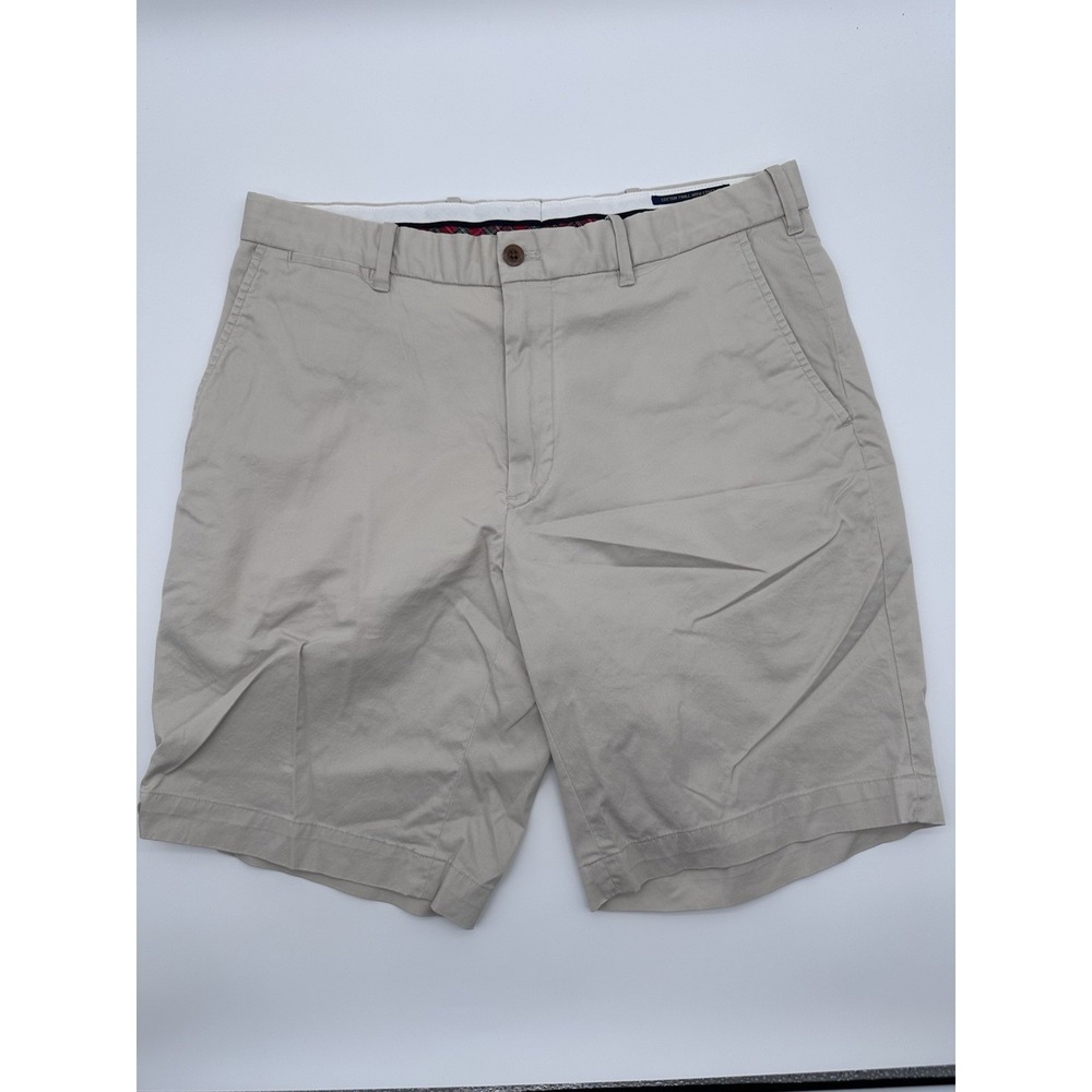 Polo Ralph Lauren Shorts Mens 32 Navy Cotton Twill Stretch Chino Casual Golf